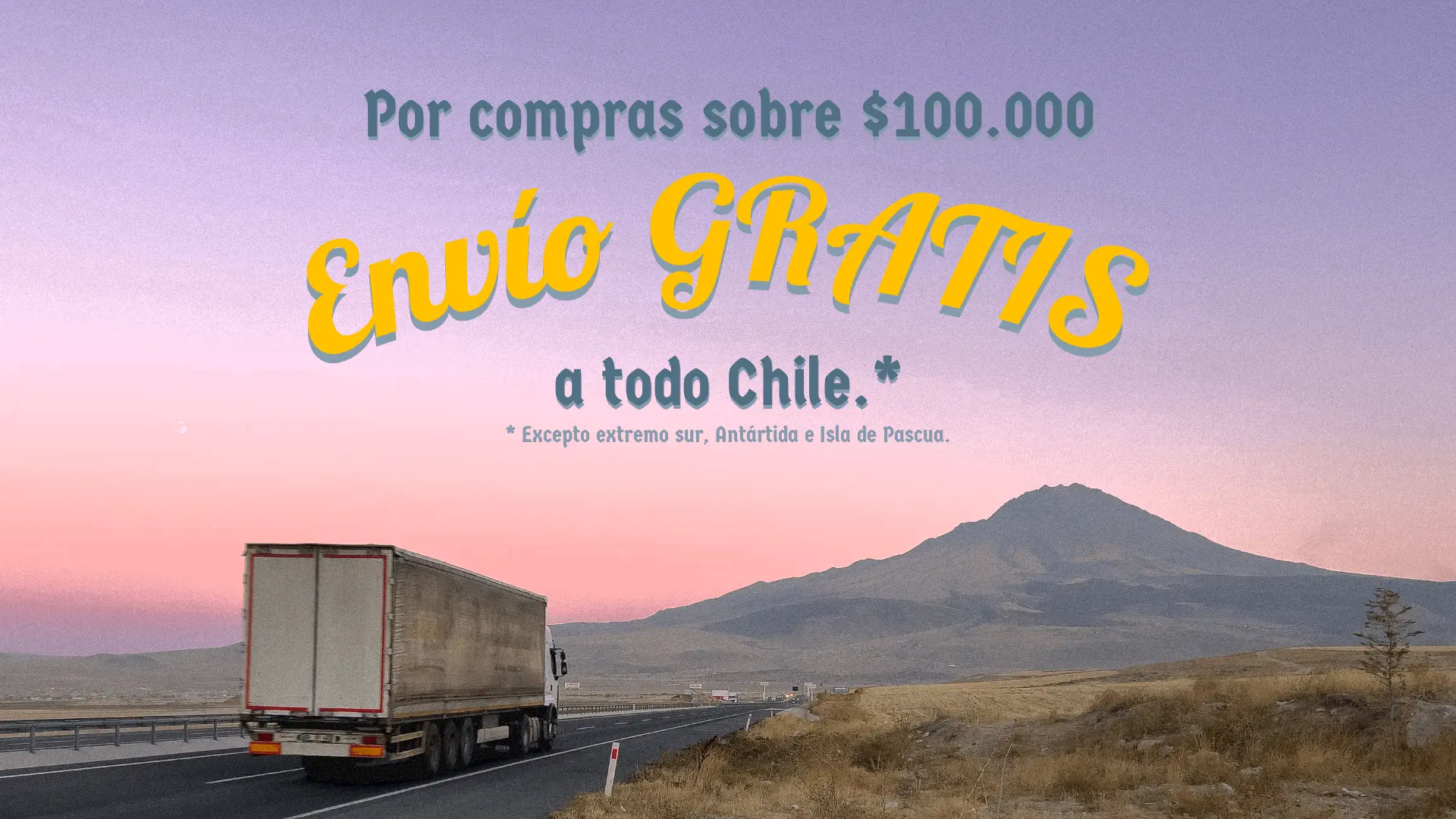 Envío gratis a todo Chile