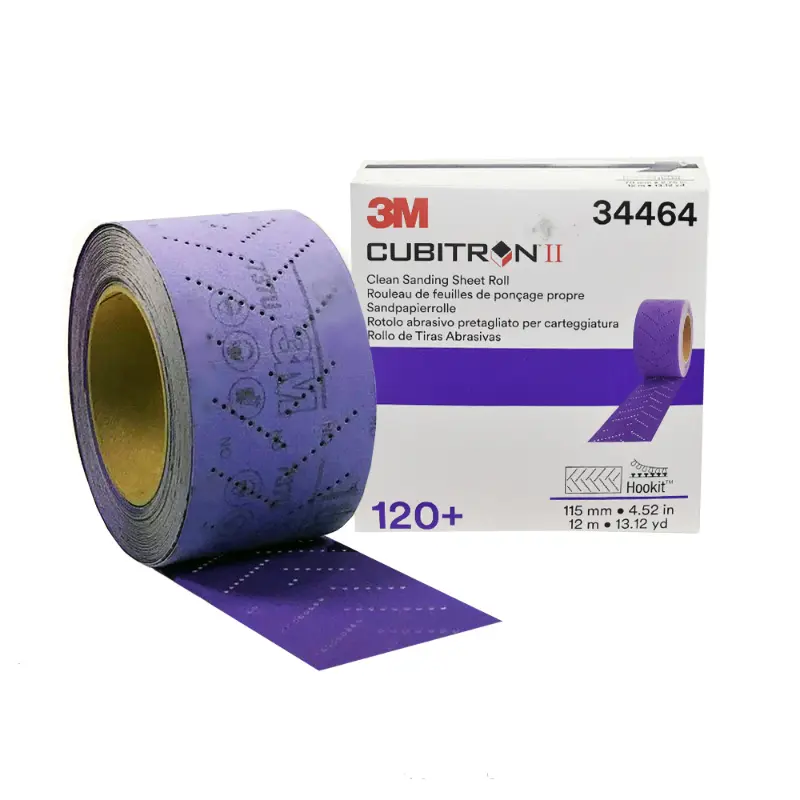 [60-4551-0125-7] 3M P120+ HOOKIT ROLLO CUBITRON II ROLLO 34444
