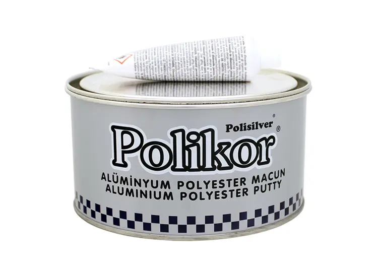 [PKPSA18] POLIKOR MASILLA POLISILVER ALUMINIO PUTTY + POMO 50G 1,8 KG