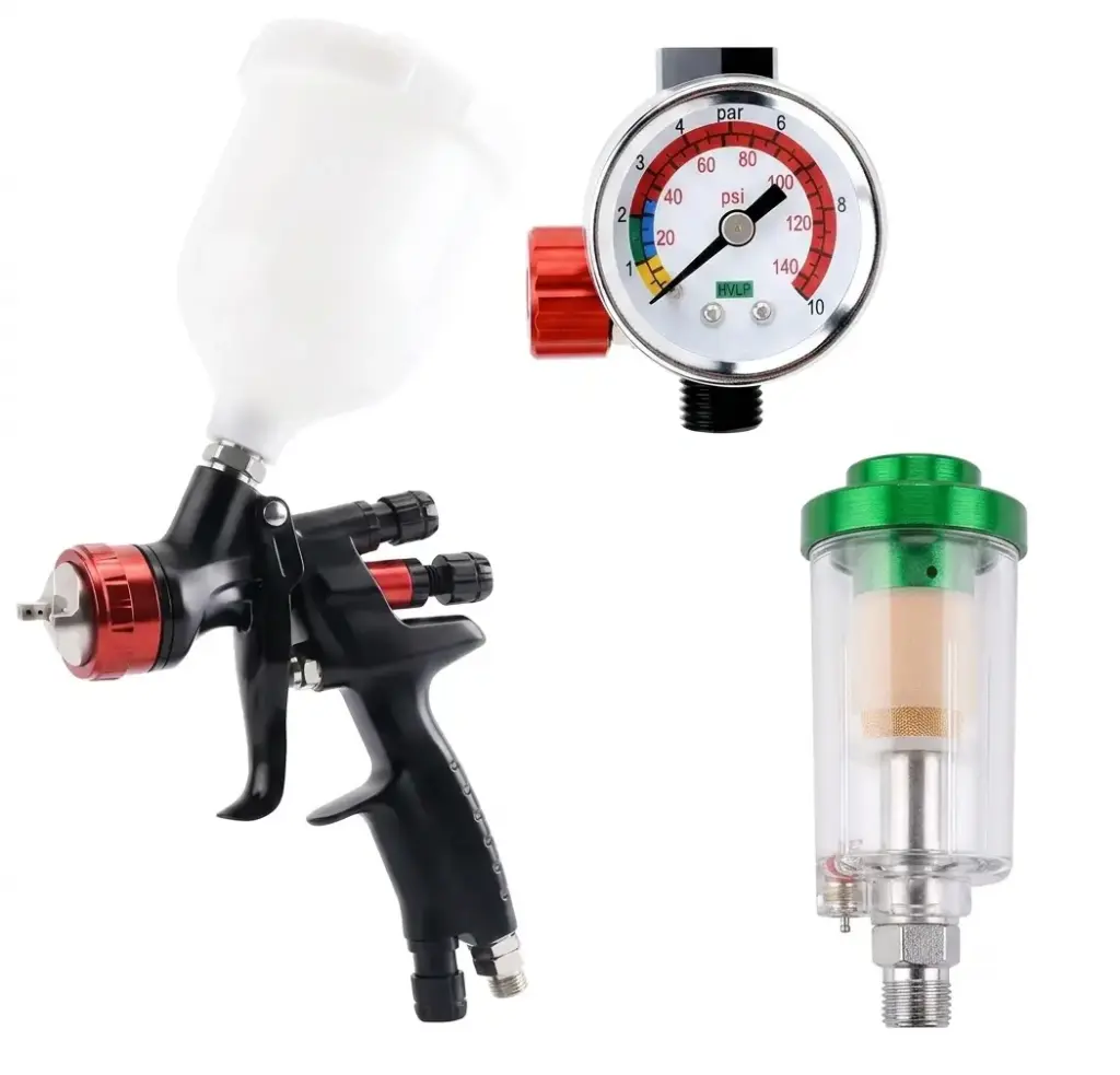 [KitAeropro] KIT PISTOLA, REGULADOR Y FILTRO