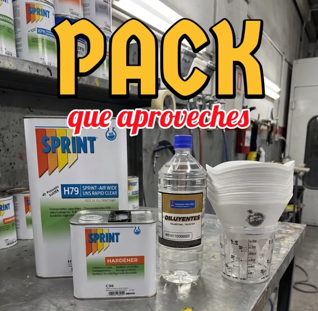 [PKitH79] Pack Kit SPRINT H79, vaso, colador, diluyente