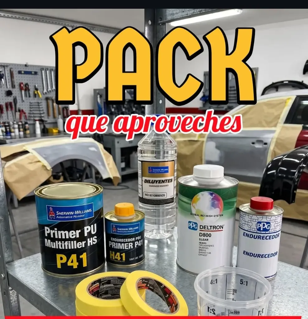 Pack Primer P41+ Barniz D800